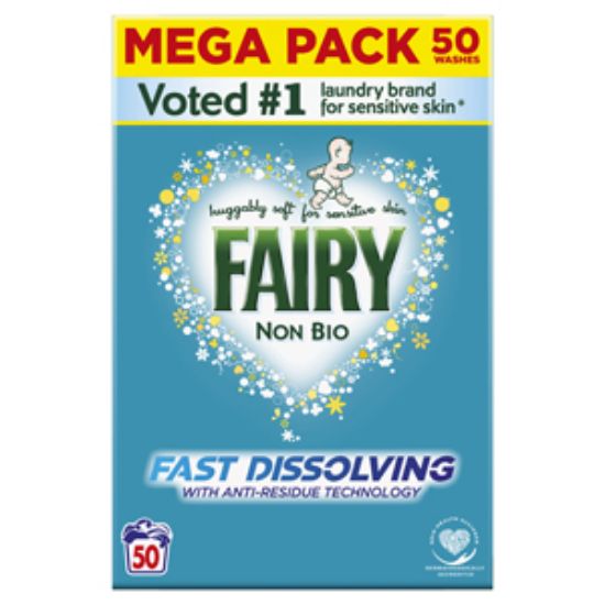 Picture of Fairy Non Bio Powder 50 Wash 3.9kg  x1